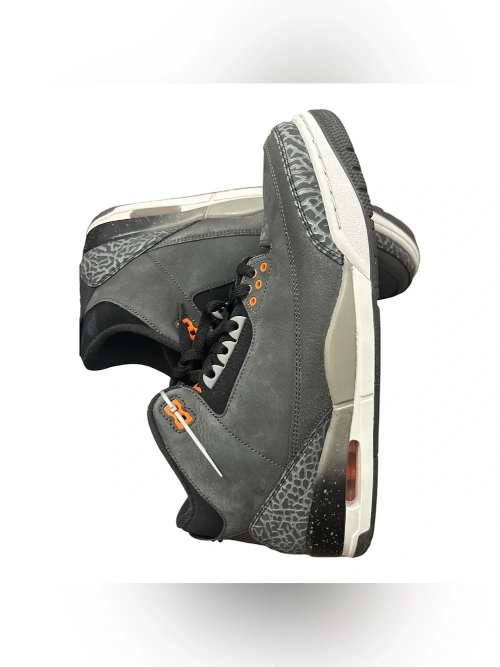 Nike Air Jordan 3 Retro Night Stadium Total Orange CT8532-080 Men's (Like New)